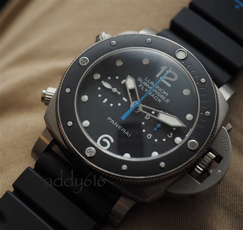 panerai 615|Panerai aluminum submersible.